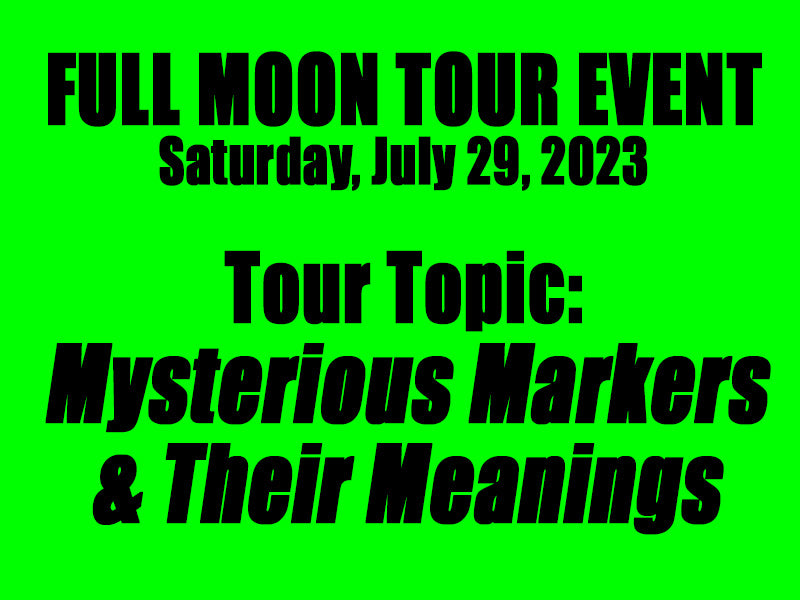 Full Moon Tour - Mysterious Markers