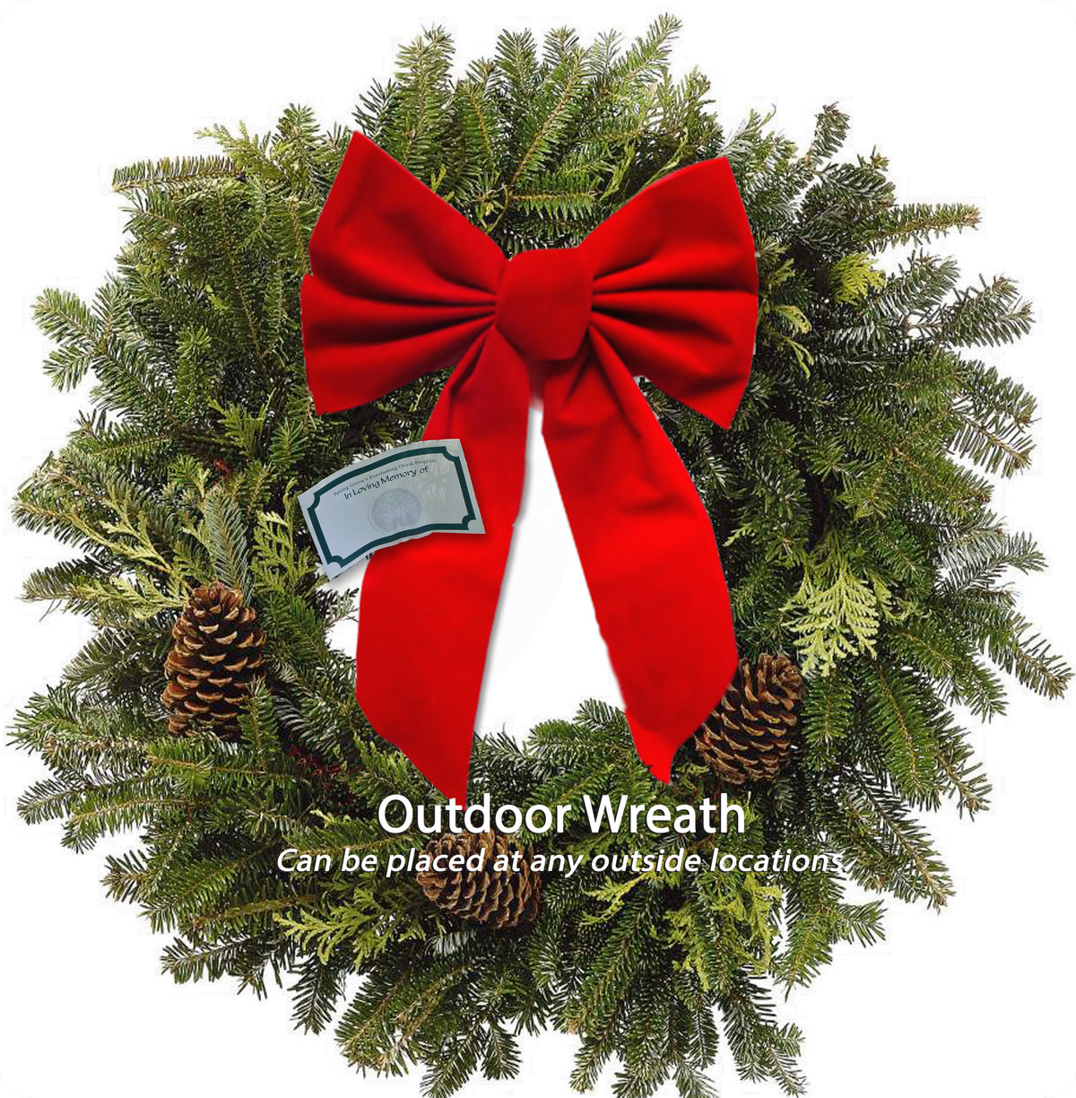Outdoor Holiday Wreath